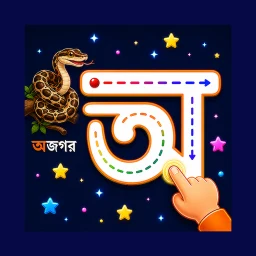 Biểu tượng Learn Bengali Letter Writing